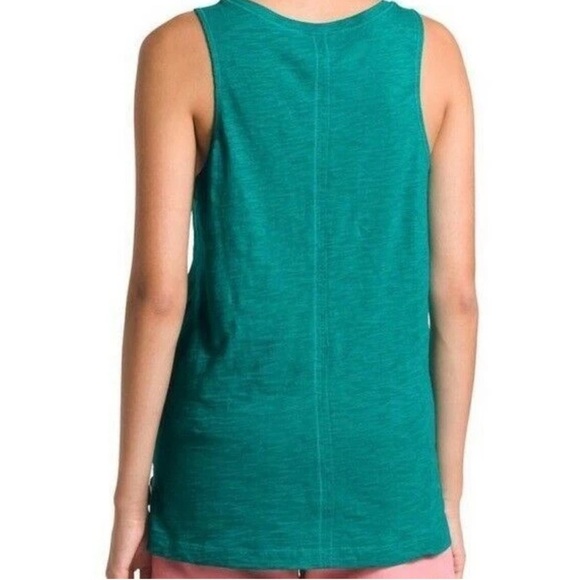 The North Face Women’s Emerine Tank Top Jaiden Green Sleeveless Shirt. Medium. - Picture 2 of 3